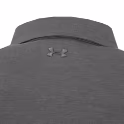 Under Armour Mens CC Scramble Charged Cotton Stretch Golf Polo Shirt - S, Pitch Gray