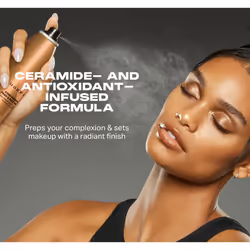 Morphe Continuous Prep & Set Face Mist - Hydrating Setting Spray for Makeup & Skin Prep - Enriched with Ceramides and Antioxidants for a Radiant Finis
