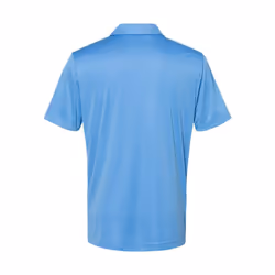 adidas Mens 3-Stripes Chest Sport Shirt (A324) - Lucky Blue  Large