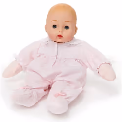 Madame Alexander Pink Check Huggums, Baby doll, Gender neutral, 2 yr(s), Girl, 300 mm, Beige, Pink, White