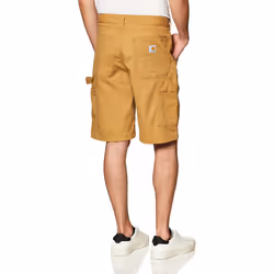 Carhartt mens 11"" Rugged Flex Rigby Work Utility Shorts  Hickory  34