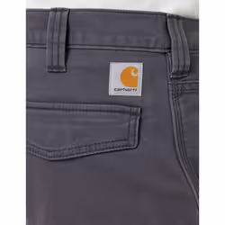 Carhartt mens Rugged Flex Relaxed Fit Canvas Work Cargo Shorts  Shadow