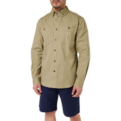 Carhartt mens Rugged Flex Rigby Long Sleeve (Big & Tall) Work Utility