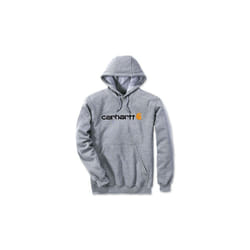 Carhartt Signature Logo Hoodie Heather Grey - S