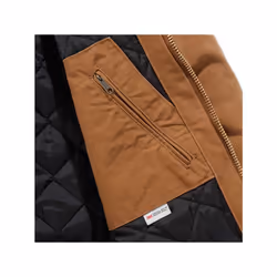 Carhartt Mens Loose Fit Washed Duck Insulated Active Jacket Work Utili - Additional view 4