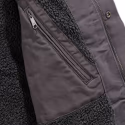 ) Carhartt Mens Bartlett Sherpa Lined Cotton Work Jacket - Carhartt Brown, L - Chest 42-44" (107-112cm - Additional view 5