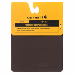 Carhartt Iron On Repair Patch One Size Dark Brown