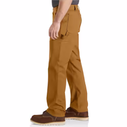Carhartt mens Rugged Flex Relaxed Fit Duck Dungaree (Big & Tall) Work