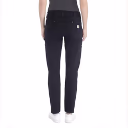 Carhartt womens Rugged Flex Twill (Plus Size) Work Utility Pants Black 6 Tall US