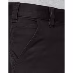 Carhartt mens Rugged Flex Relaxed Fit Canvas Work Cargo Shorts  Black