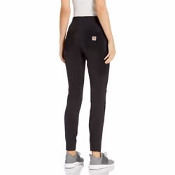 Carhartt Women's Force Fitted Midweight Utility Legging  Black  Medium