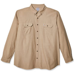 Carhartt Men's Loose Fit Midweight Chambray Long-Sleeve Shirt (Big & T