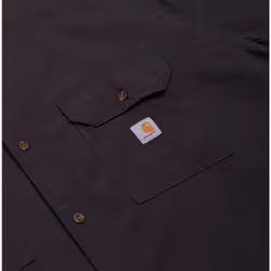 Carhartt Men's Loose Fit Midweight Chambray Long-Sleeve Shirt  Black C