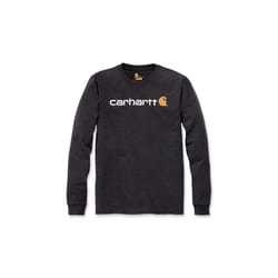 Carhartt Core Logo Long Sleeves T-Shirt Carbon Heather - XL