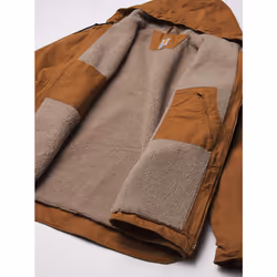 Carhartt Men's Relaxed Fit Washed Duck Sherpa-Lined Jacket  Carhartt Brown  Medium - Additional view 5