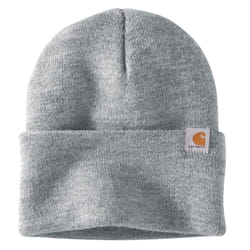 Carhartt Men's Knit Cuffed Beanie 104597  Heather Grey
