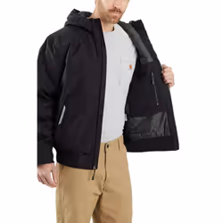 Carhartt Men's Yukon Extremes Loose Fit Insulated Active Jacket  Black