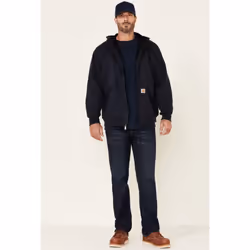 Carhartt mens Rain Defender Loose Fit Midweight Thermal-lined Full-zip