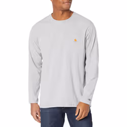carhartt mens T-shirt (Big  Tall) Force Relaxed Fit Midweight Long Sle
