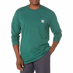 Carhartt Men's Loose Fit Heavyweight Long-Sleeve Pocket T-Shirt North