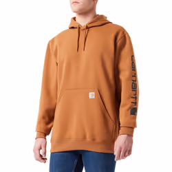 CarharttmensLoose Fit Midweight Logo Sleeve Graphic SweatshirtCarhartt