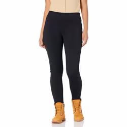 Carhartt Women's 105020 Women's Force Fitted Heavyweight Lined Legging - Large Regular - Black