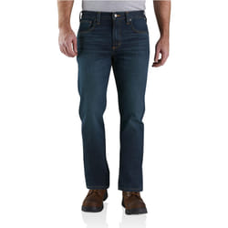 Carhartt mens Rugged Flex Relaxed Straight Leg Jean Work Utility Pants  Clearwater  35W x 28L US