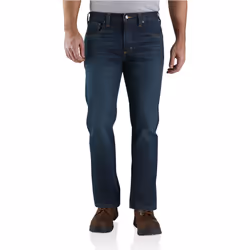 Carhartt mens Rugged Flex Relaxed Straight Leg Jean Work Utility Pants  Clearwater  36W x 30L US