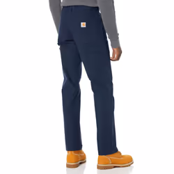 Carhartt Men's Rugged Flex Relaxed Fit Duck Dungaree Pant  Navy  30 x