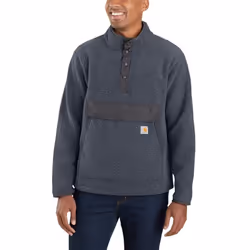 Carhartt mens Relaxed Fit Pullover Fleece Jacket Bluestone Heather XX-Large US