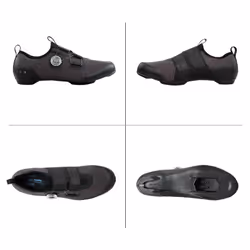 SHIMANO SH-IC501 High Performance Indoor Cycling Shoe  Black  10-10.5