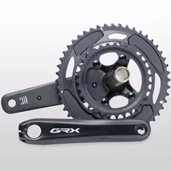 Shimano Unisex - Adult GRX Crankset  Black  One Size
