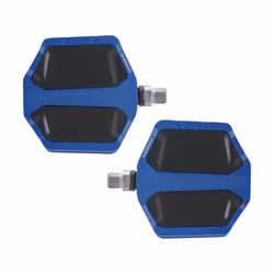 SHIMANO PD- EF205 Everyday Riding Flat Pedal  Blue  One Size