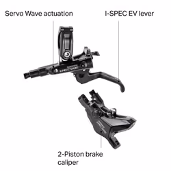 Shimano Deore Br-M6100 Disc Brake Metallic  Rear