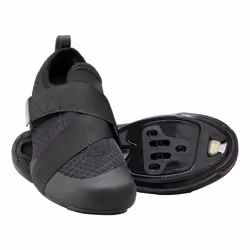 SHIMANO SH-IC100 High Performance Indoor Cycling Shoe Black 12.5-13 Women / 10-10.5 Men (EU 45)