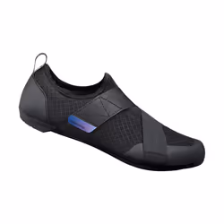 SHIMANO SH-IC100 High Performance Indoor Cycling Shoe  Black  12.5-13 Women / 10-10.5 Men (EU 45)
