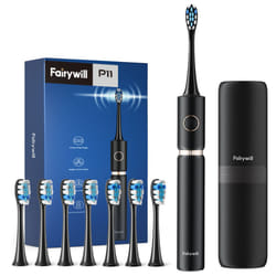 Fairywill P11 Plus Electric Toothbrush Sonic With 8 Toothbrush Heads