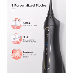 Fairywill Cordless Plus Dental Water flosser Teeth Flossing Water Jet