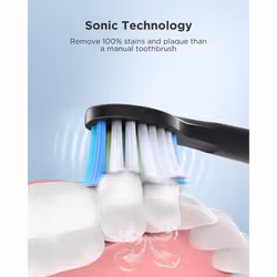 Fairywill E11 Electric Toothbrush & 8 Brush Heads