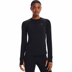 Under Armour Women's ColdGear Base 3.0 Crew SM Black