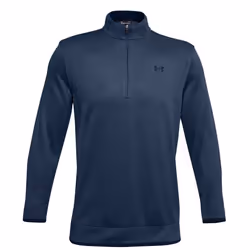 Under Armour Mens Gents Long Sleeve Half Zip Casual Sweater Jumper Top - Academy, S