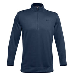 Under Armour Mens Gents Long Sleeve Half Zip Casual Sweater Jumper Top - Academy, S
