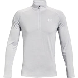 Under Armour Men's UA Tech  Zip Long Sleeve XL Gray