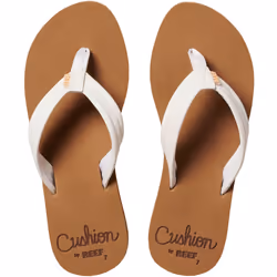 Reef Womens Cushion Breeze Summer Holiday Sandals Thongs Flip Flops - 4 UK, Cloud