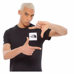 The North Face Men's Crew Neck Fine T-Shirt - Black, Small