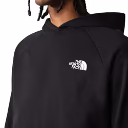 The North Face Raglan Redbox Hoodie - Black, XL