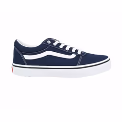 Vans Ward VN0A38J9JY31 Canvas Lace Up Trainers Blue - UK 5 / EU 38