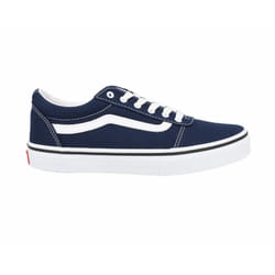 Vans Ward VN0A38J9JY31 Canvas Lace Up Trainers Blue - UK 5 / EU 38