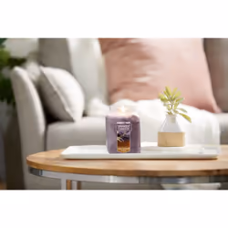 Yankee Candle Dried Lavender & Oak Scented  Classic 22 Oz Large Jar Single Wick Aromatherapy Candle  Over 110 Hours of Burn Time  Ideal for Creating a