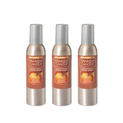 Yankee Candle Concentrated Air Freshener Room Spray  Odor Eliminator for Home  Bathroom  Spiced Pumpkin  1.5 Oz (Pack of 3)